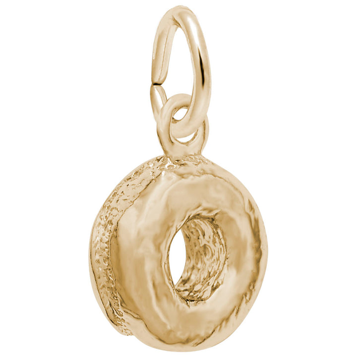 Rembrandt Charms 10K Yellow Gold Donut Charm Pendant